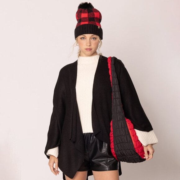 GEORGIA BULLDOGS FOOTBALL Game Day Quilted Puffer Shoulder / Crossbody Handbag - Picture 4 of 6